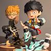 Mob Psycho 100 Аниме Фигурки Gk Рейген Аратака Q-издание Каваи Сидящая Серия на Ладони Модель Кукла Настольное Украшение Коллекционный Подарок
