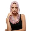 Lace Pullover Hat Breathable Glitter Turban New Sequin Hooded Headscarf  Costume Accessories