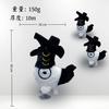 Anime K-pop Demons Hunters Plush Cute Purple Tiger Black Hat Magpie With 3 Eyes Monster Hunt Girl Group Stuffed For Fans Gifts