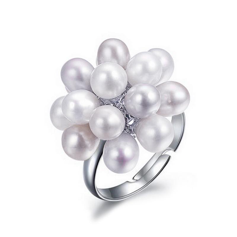 Женские натуральные жемчужные кольца LSOOYH