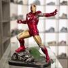 Marvel Железный Человек Марк 6 Смоляная Коллекционная Статуэтка Настольное Украшение В Коробке Подарок на День Рождения Игрушка Для Фанатов Фильмов про Супергероев
