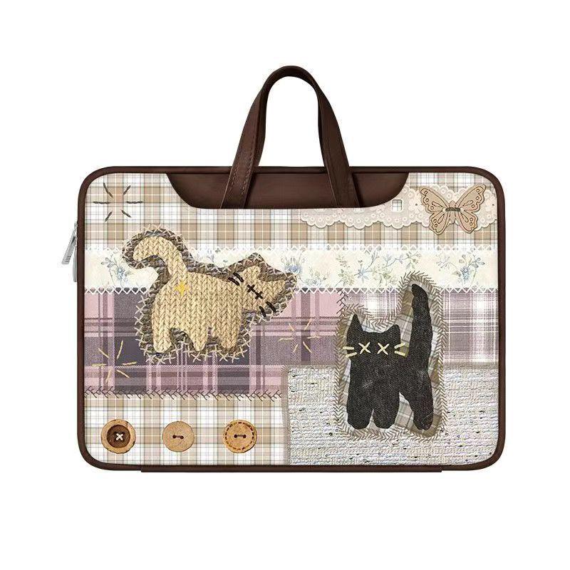 Ретро-сумка для ноутбука и плеча в стиле Y2K для Apple/Huawei/Xiaomi