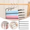 Anti-slip Multi-Pants Hanger Thickened and Reinforced Plastic-coated Organizer Gifts Towel Rack