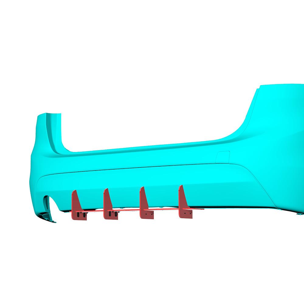 Задний спойлер для BMW 2 серии Gran Tourer 2015-16: Внешний автомобильный аксессуар для модификации