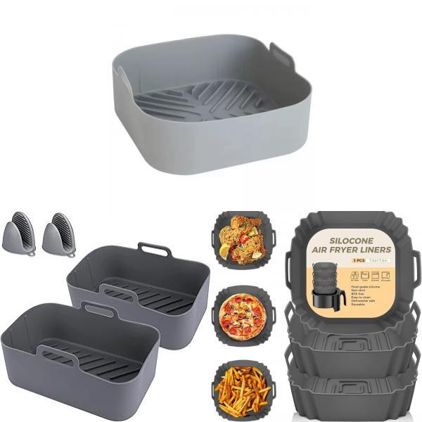 Silicone Oven Tray For Air Fryer Nonstick Baking Mat With Heat Resistant Design