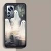 Милый Хэллоуинский Чехол-Призрак для Телефона For Redmi Note 15 Pro 5G 14 13 12 Pro Plus 11 11T 11E 11S 10 Pro 10S 9 9S Чехол Cell Clear с