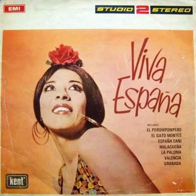 Виниловая пластинка GRAN ORQUESTA DE PROFESORES SOLISTA - Viva España TWO287 Columbia 1970 UK Латинская Б/У