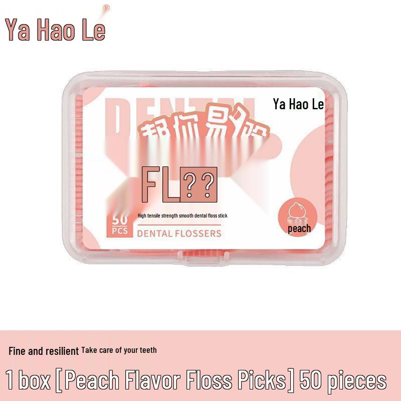 Ультратонкие зубные нити-пики со вкусом фруктов, семейная упаковка для отбеливания и детской гигиены полости рта
