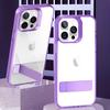 Новая модель подходит для iPhone14 прозрачный металлический держатель, чехол для мобильного телефона, защитный чехол с подушкой безопасности против падения для Apple 13Promax.