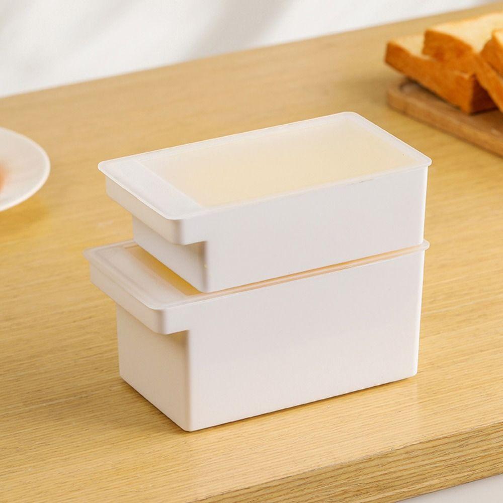 Контейнер для хранения масла с крышкой, контейнер для сыра, для выпечки, для хранения, с ножом для масла, коробка для хранения