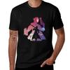 Sunset Crow Tshirt Casual Loose Fit Summer Tee Shirt Tshirt