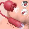 Розовые Сосущие Секс-Игрушки Дилдо Вибратор для Женщин 3в1 Толкающие G-точка Анальные Вибраторы Стимулятор Женское Вибрирующее Яйцо Игрушки для Взрослых