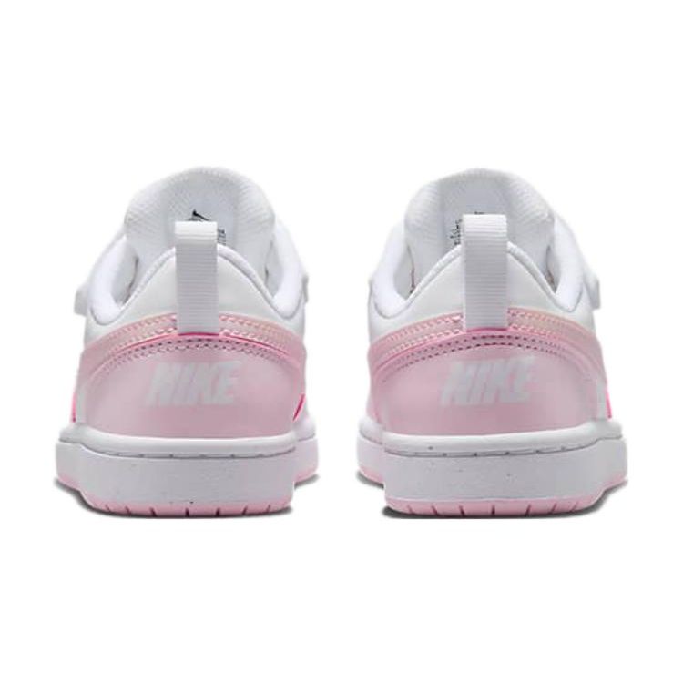 Nike Белые детские кроссовки Court Borough Low Recraft PS Pink Foam DV5457-105