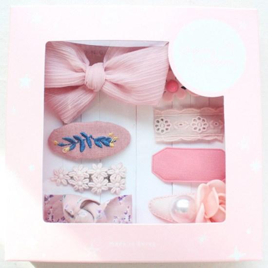 Набор заколок для волос Chaeni Bongbong Flamingo, популярный персонаж в Корее