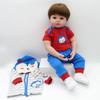 Delightful Reborn Toddler Boy Soft Silicone Bebe Doll Toy For Childrens Playtime