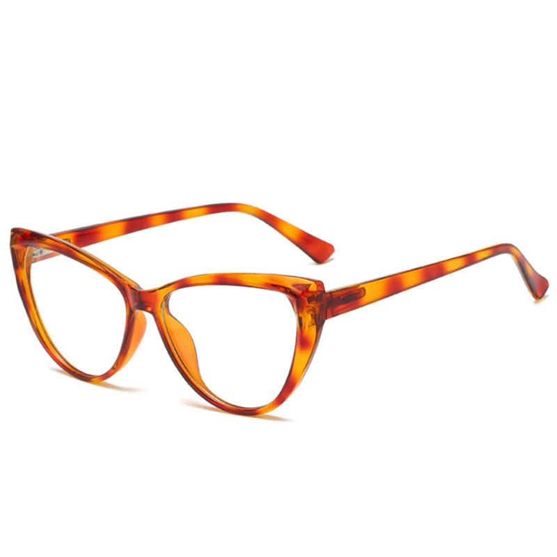 Пластиковая оправа Кошачий глаз Очки для близорукости Женские дизайнерские очки Мужские рецептурные очки 0 -0.5 -0.75 -1.0 -1.5 До -6.0