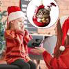 10pcs/set Christmas Tree Cat Ornament Super Cute 10 Cat Acrylic Hat Holiday Car Style Gift Orna U8L5