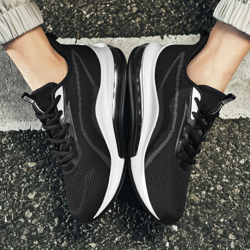 Мужские легкие кроссовки большого размера с дышащей сеткой на воздушной подушке, мужские кроссовки, кроссовки для бега, мужская обувь для тенниса