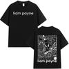 Liam Payne Choose Love Print T Shirts Tribute Payne Fans Gift Mens Women Clothing Short Sleeve Oversized T-shirts Hip Hop Tee
