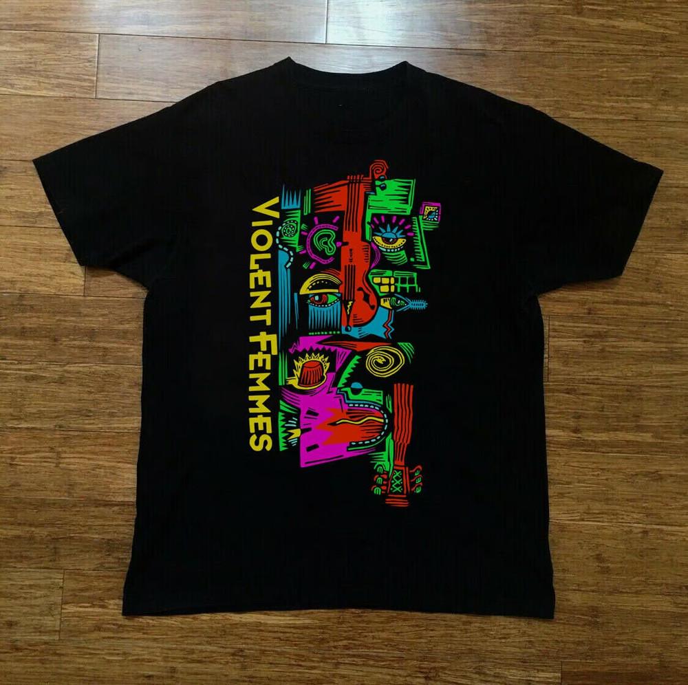 Hot Popular Violent Femmes Black T-Shirt Cotton All Size Unisex T-Shirt