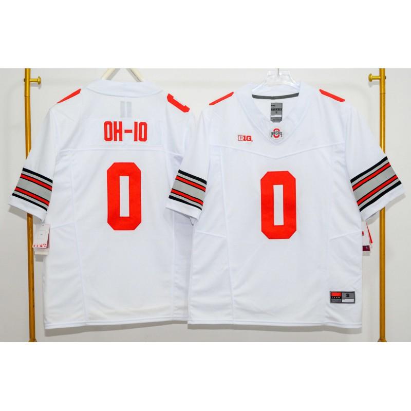 Ohio State Buckeyes NCAA Football Jersey 2026 College Team Uniform Embroidered Third Generation Retro Modern Styles