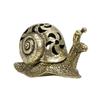 New Antique Brass Snail Statue Creative Aromatherapy Supplies Desk Ornament Traditional Craft Accessory Creative Gift Decoration