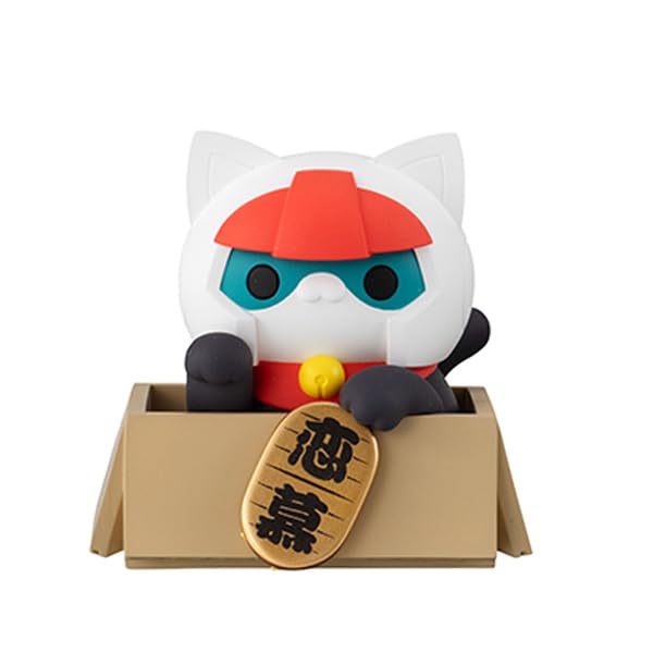 MegaHouse MEGA CAT PROJECT Mobile Suit Gundam Mobile Suit 60mm PVC NyandamLUCKYCAT [BOX] Approx.