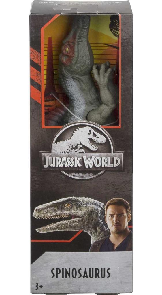 Мир юрского периода Mattel Базовая фигурка Спинозавр МИР ЮРСКОГО ПЕРИОДА Фигурка СПИНОЗАВР Фильм 2 Затерянный мир Продолжение Динозавр Фигурка Mattel Коллекционная