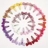 30pcs Snap Hair Clips with Bows Boutique Grosgrain Ribbon 2 Inch Hair Bows No Slip Hair Barrettes for Infant Toddlers Baby Girls