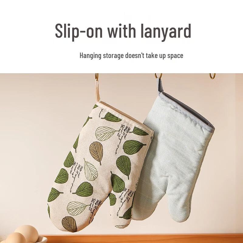 Carrot Silicone Heat Resistant Kitchen Gloves