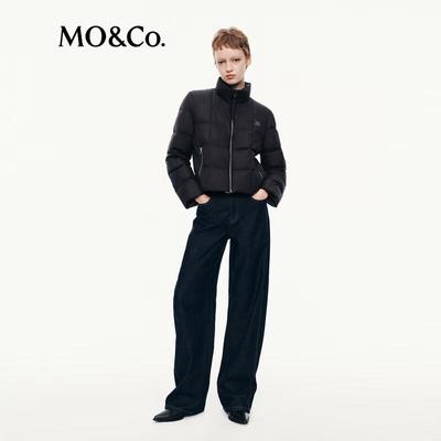 МО&Ко. Женская легкая утиная пуховая куртка с воротником-стойкой