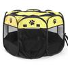 Portable Foldable Waterproof Pet Playpen Open-Air Oxford Air Mesh Playpen and Exercise Pen Tent