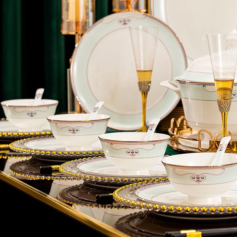 Набор керамической посуды Zhishi Jinmingchi из 38 предметов