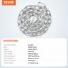 SucceBuy 6 футов/92 фута Цепь с винтовыми звеньями 5/16" Оцинкованная Испытанная Цепь с Звеньями из Углеродистой Стали Безопасная Цепь для Буксировки и Подвешивания