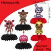 Мультяшная тема FNAF Игра Пять ночей с Фредди Украшение на день рождения Медовые соты Стол для вечеринки-бэби-шауэр Принадлежности Аксессуары