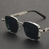 New  Steampunk Men's Sunglasses Personalized Metal Springs Indian Sunglasses Lentes  Hombre