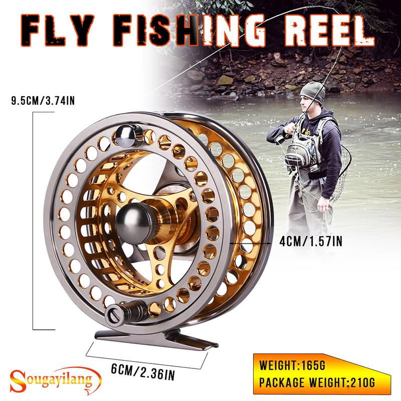 Fly Fishing Reel Portable Mini Fishing Gear Accessories Sea Fishing Travel Gift Fishing Tools