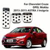 Накладки на педали из нержавеющей стали MT AT для Chevrolet Cruze Sedan Hatchback для OPEL Mokka 2013-2015 ASTRA J Insignia, автомобильный Стайлинг