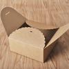 Индивидуальная коробка для упаковки тортов и выпечки из крафт-бумаги