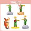 Top Quality Resin Crafts Little Prince Fox Cake Baking Eternal Flower Mini Ornaments Wholesale