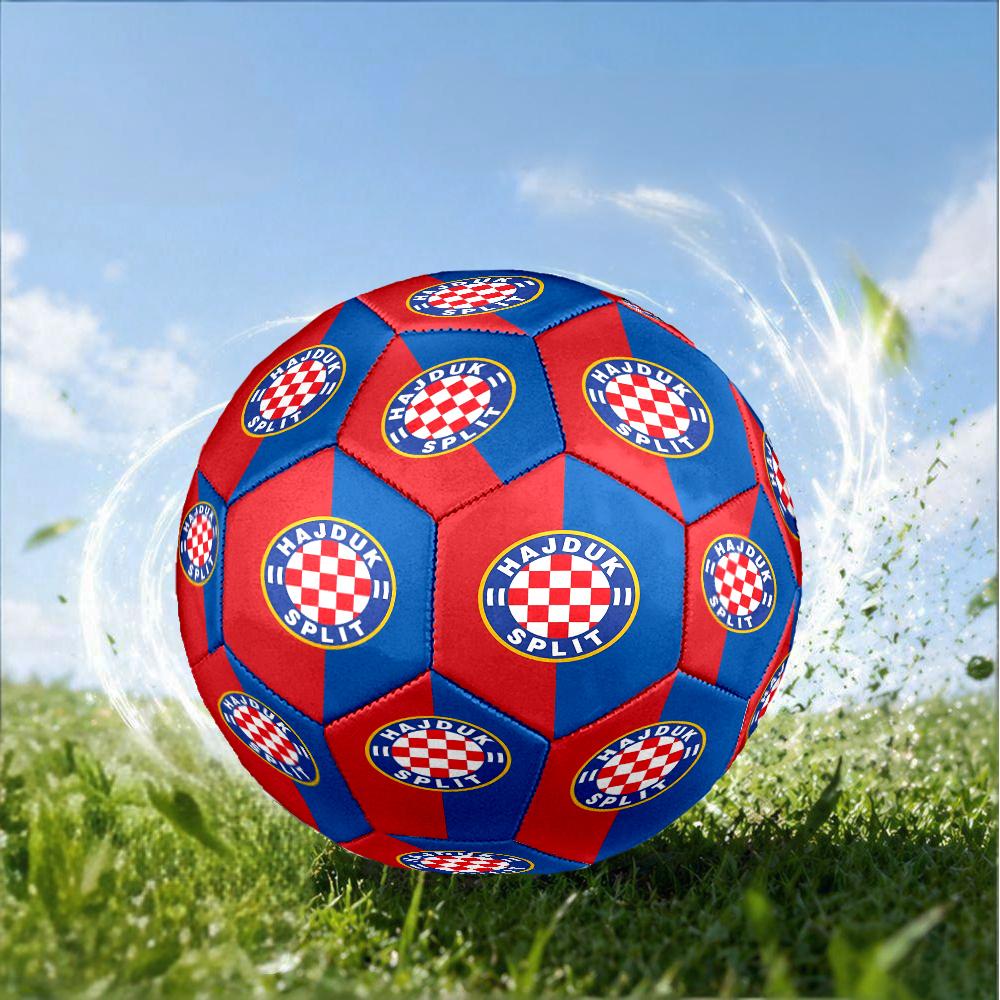Hajduk Split Football Crest Size 5 Soccer Ball,Indoor/Outdoor Suitable for Training Matches Tournaments Practice Games Perfect Gift for Fan