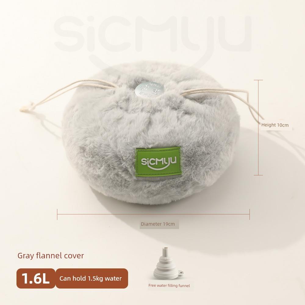 Winter Stainless Steel Old-Fashioned Water-Filled Hot Water Bottle, Thickened Foot Warmer, Bed Warm Water Pot, Hand Warmer