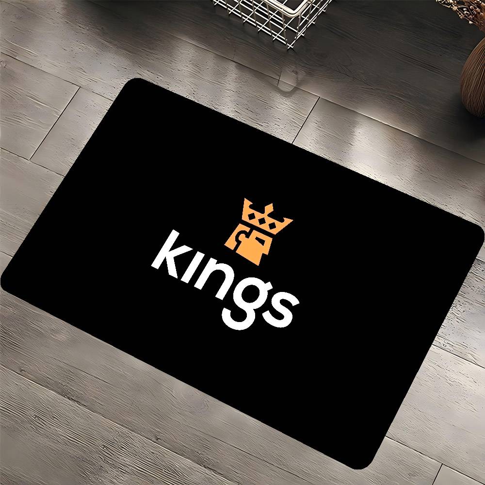 Kingdom LOGO Anime Room Mats Retro Multiple Choice Living Room Kitchen Rug Non-Slip Welcome Rug