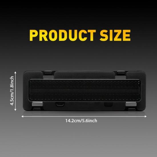 For 82-92 Camaro Chevy Pontiac Firebird LED Smoked White Front Side Marker Light