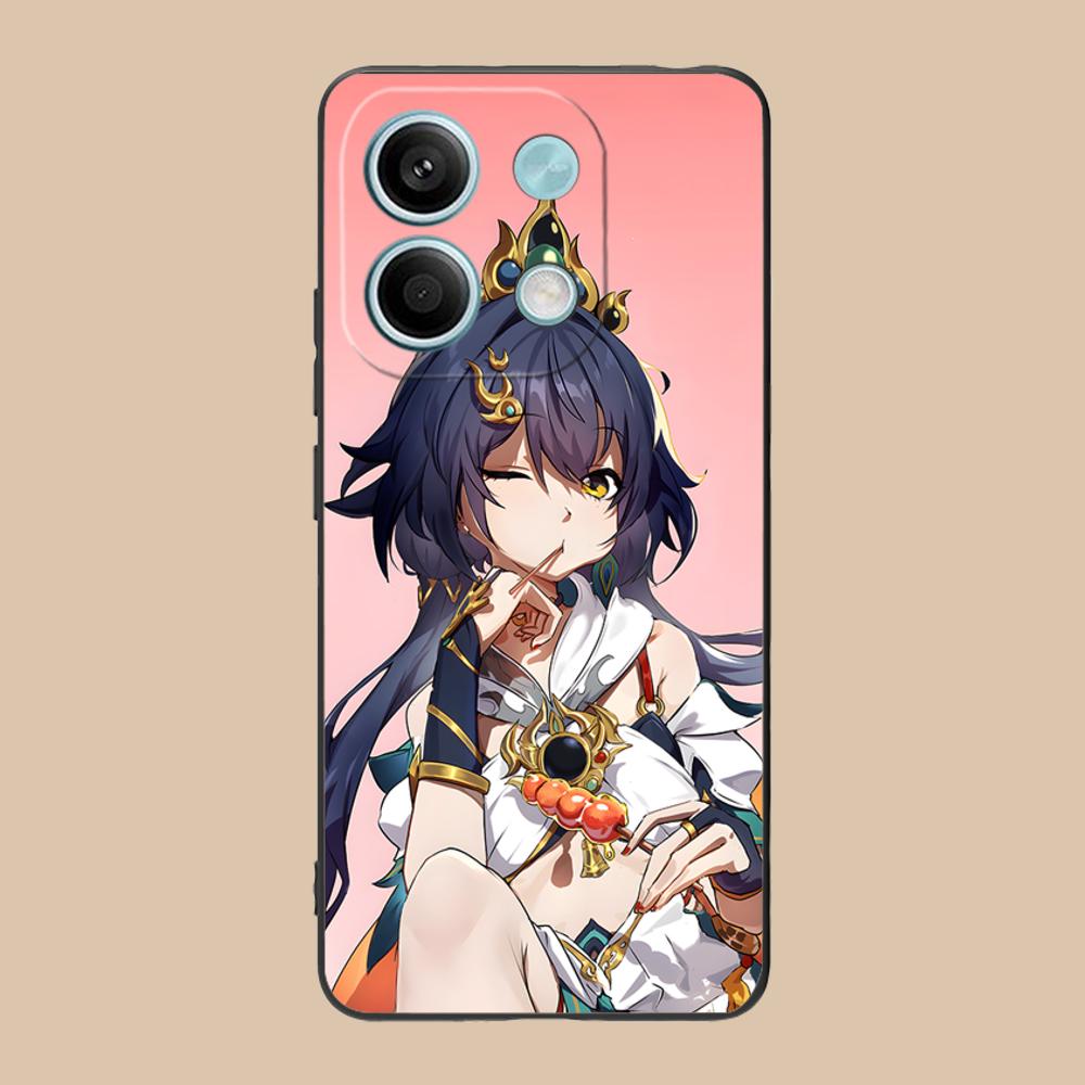 HSR Yunli Matte TPU Mobile Phone Case for POCO F8 F7 F6 F5 F4 F3 F2 Pro GT C75 C71 C65 C61 C40 Pro Ultra Colorful Cover