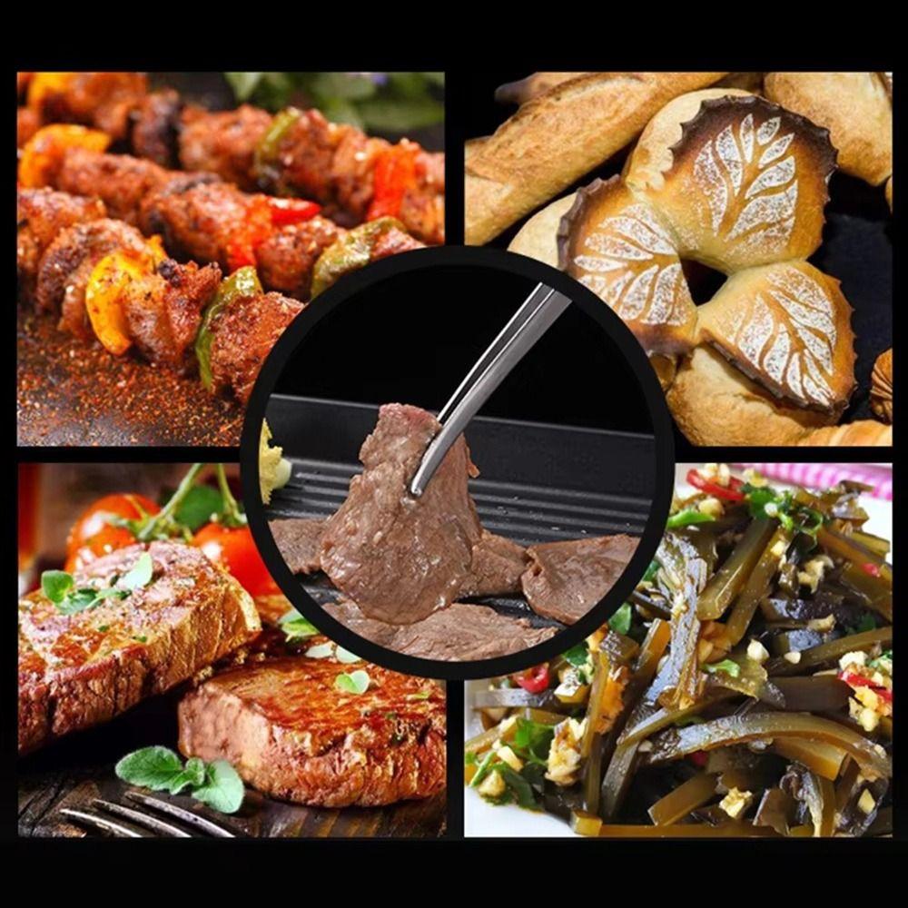 Anti-scalding Food Clip Non-Stick BBQ Clip Durable Barbecue Clip Cooking Tools for Grilling Bakery