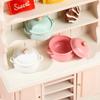 Kitchen Cooking Toys Miniature Soup Pot Mini Cookware Dollhouse Accessories With Pot Cover