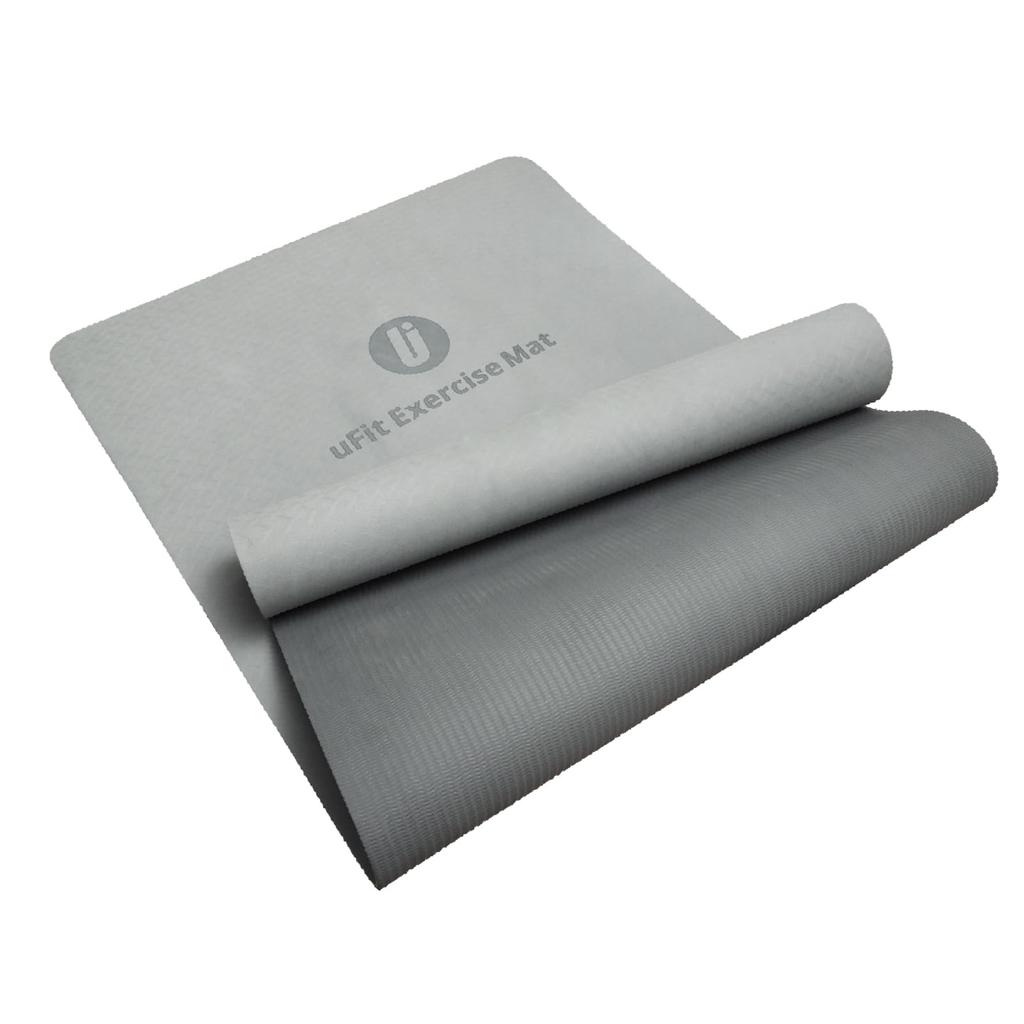 uFit Exercise a Yoga Mat Made of 8mm 200cm X and with a and Durable Construction with a Convergence Band for and Other Exercises 200cm X Mat,