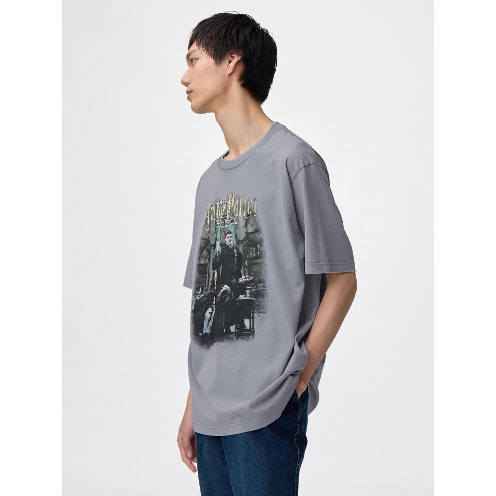 GU by Uniqlo Washed Graphic T Harry poTTer