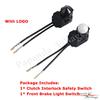 Clutch Interlock Safety Switch For Harley Softail Heritag Dyna Street Bob Low Rider Sportster Front Brake Light Switchs